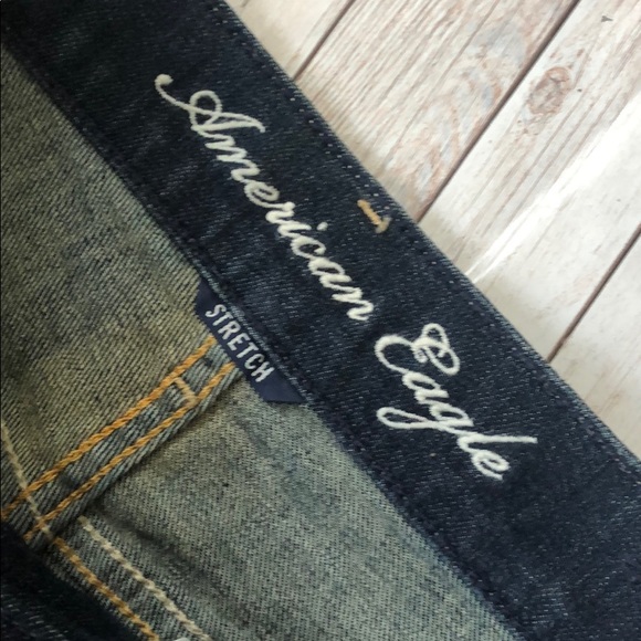 American Eagle High Waisted Shortie Denim Shorts - Picture 15 of 15